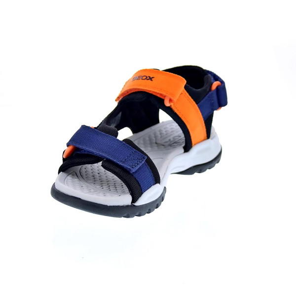 Sandalias Geox zapatos Niño modelo Borealis Velcro Azul Velcro