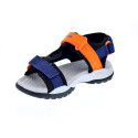 Sandalias Geox zapatos Niño modelo Borealis Velcro Azul Velcro