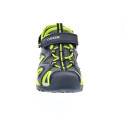 Sandalias Geox zapatos Niño modelo Borealis Negro Velcro