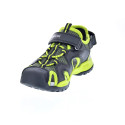Sandalias Geox zapatos Niño modelo Borealis Negro Velcro