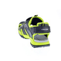 Sandalias Geox zapatos Niño modelo Borealis Negro Velcro