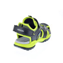 Sandalias Geox zapatos Niño modelo Borealis Negro Velcro