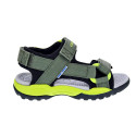 Sandalias Geox zapatos Niño modelo Borealis Verde Velcro
