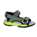 Sandalias Geox zapatos Niño modelo Borealis Verde Velcro