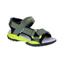 Sandalias Geox zapatos Niño modelo Borealis Verde Velcro