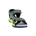 Sandalias Geox zapatos Niño modelo Borealis Verde Velcro