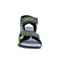 Sandalias Geox zapatos Niño modelo Borealis Verde Velcro