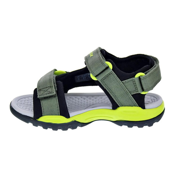 Sandalias Geox zapatos Niño modelo Borealis Verde Velcro