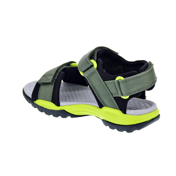 Sandalias Geox zapatos Niño modelo Borealis Verde Velcro
