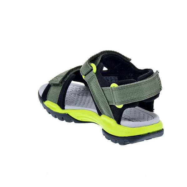 Sandalias Geox zapatos Niño modelo Borealis Verde Velcro