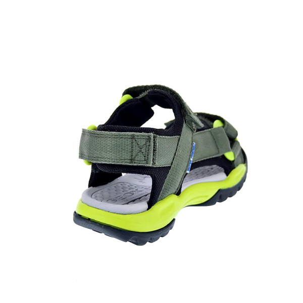 Sandalias Geox zapatos Niño modelo Borealis Verde Velcro