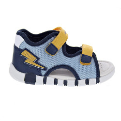 Sandalias Geox zapatos Niño modelo Sandal Iupidoo Azul Velcro