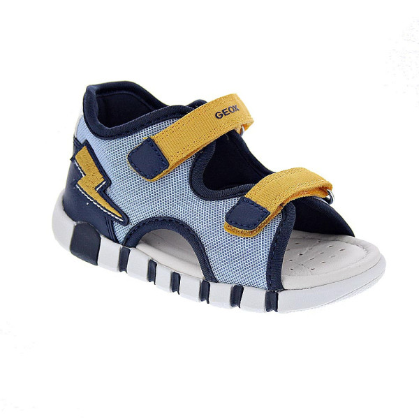 Sandalias Geox zapatos Niño modelo Sandal Iupidoo Azul Velcro