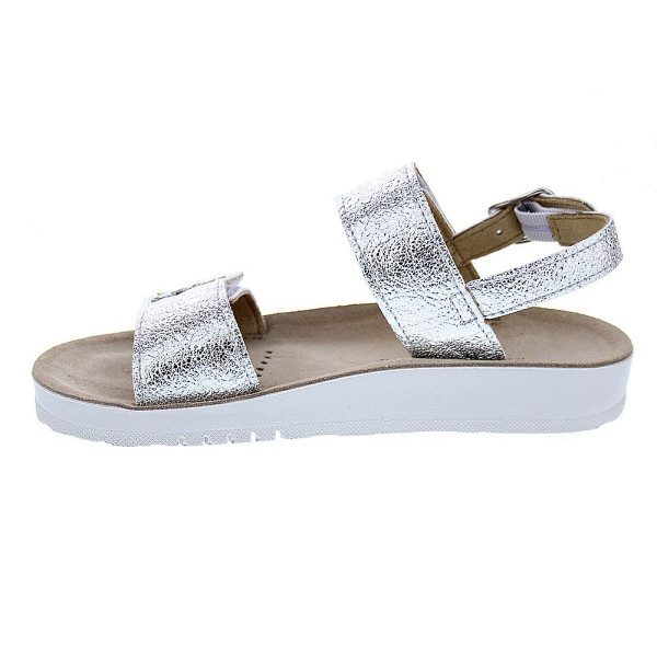 Sandalias Geox zapatos Niña modelo Costarei Plata 