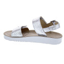 Sandalias Geox zapatos Niña modelo Costarei Plata 