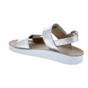 Sandalias Geox zapatos Niña modelo Costarei Plata 