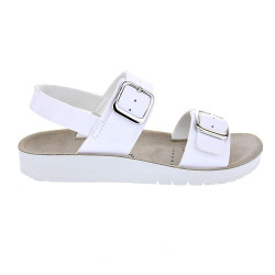 Sandalias Geox zapatos Niña modelo Costarei Blanco Hebilla