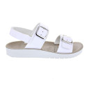 Sandalias Geox zapatos Niña modelo Costarei Blanco Hebilla