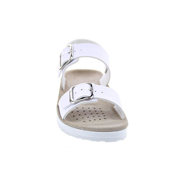 Sandalias Geox zapatos Niña modelo Costarei Blanco Hebilla
