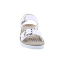 Sandalias Geox zapatos Niña modelo Costarei Blanco Hebilla