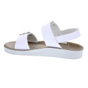 Sandalias Geox zapatos Niña modelo Costarei Blanco Hebilla