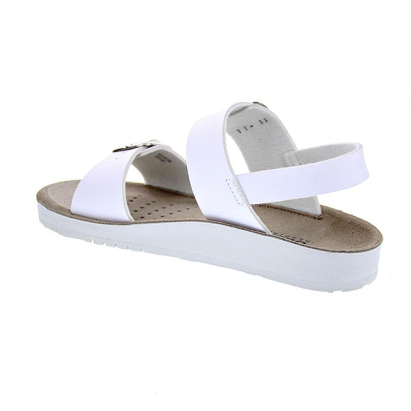 Sandalias Geox zapatos Niña modelo Costarei Blanco Hebilla