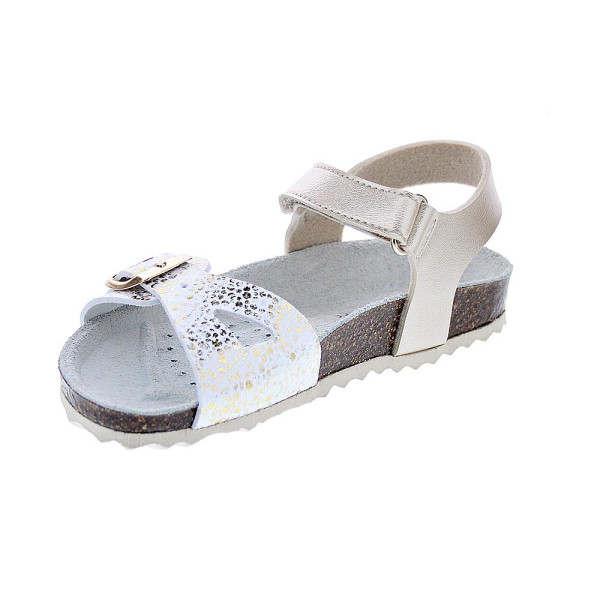 Sandalias Geox zapatos Niña modelo Adriel Oro 