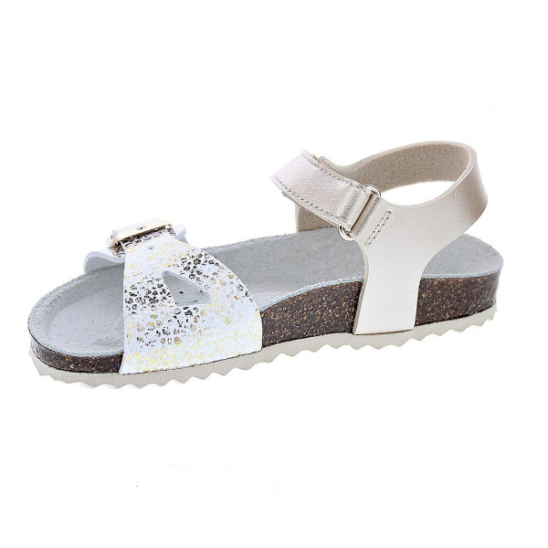 Sandalias Geox zapatos Niña modelo Adriel Oro 