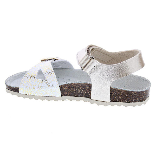 Sandalias Geox zapatos Niña modelo Adriel Oro 