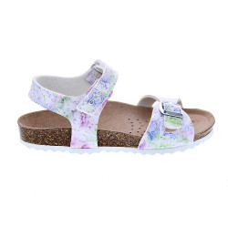 Sandalias Geox zapatos Niña modelo Adriel Blanco 