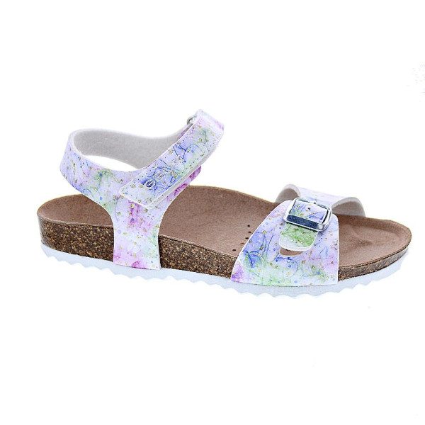 Sandalias Geox zapatos Niña modelo Adriel Blanco 