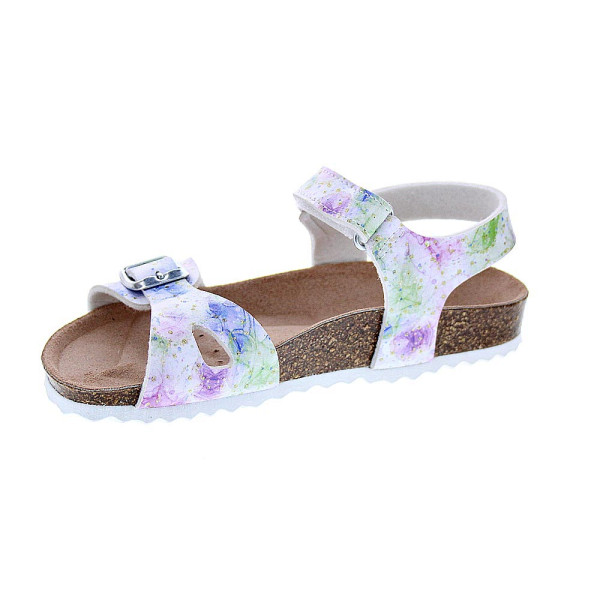 Sandalias Geox zapatos Niña modelo Adriel Blanco 