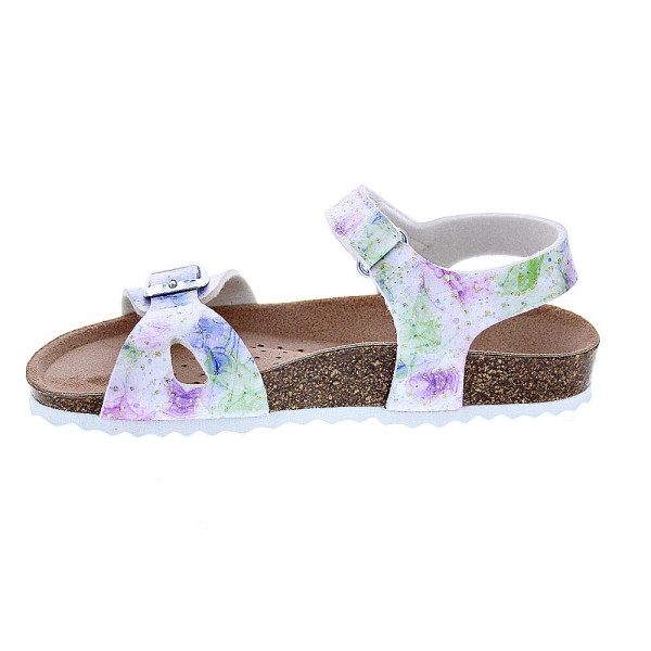 Sandalias Geox zapatos Niña modelo Adriel Blanco 