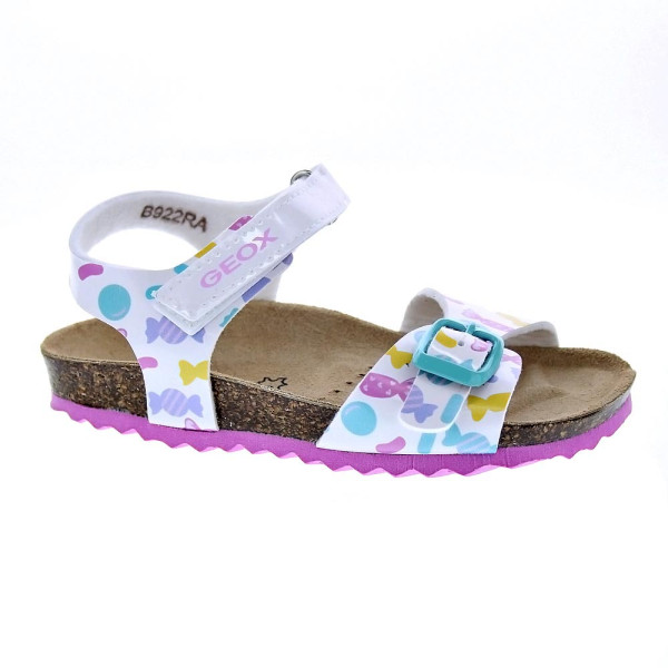 Sandalias Geox zapatos Niña modelo Chalki Multicolor 