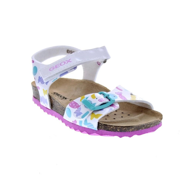 Sandalias Geox zapatos Niña modelo Chalki Multicolor 