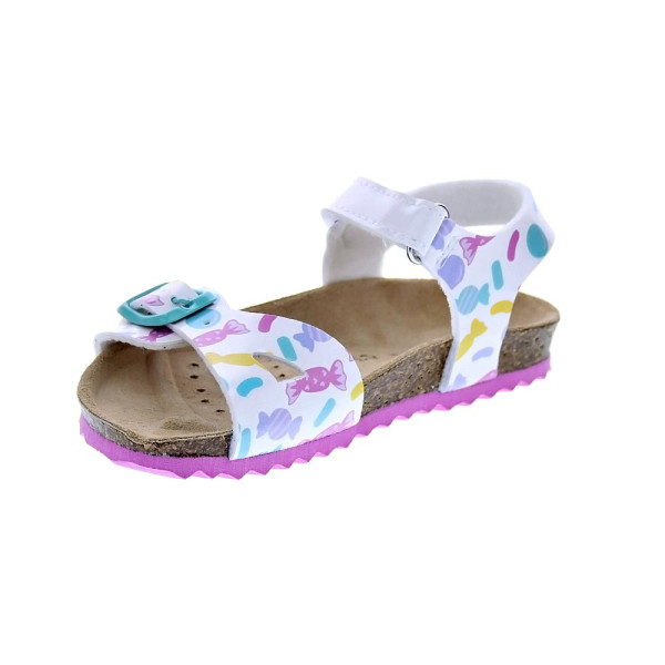 Sandalias Geox zapatos Niña modelo Chalki Multicolor 