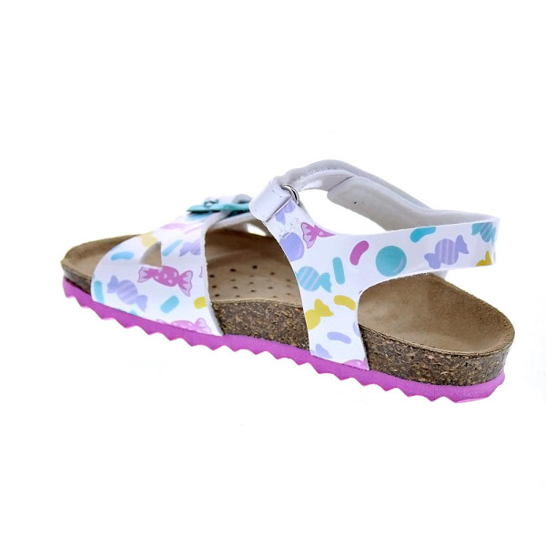 Sandalias Geox zapatos Niña modelo Chalki Multicolor 