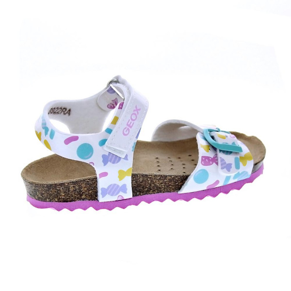 Sandalias Geox zapatos Niña modelo Chalki Multicolor 