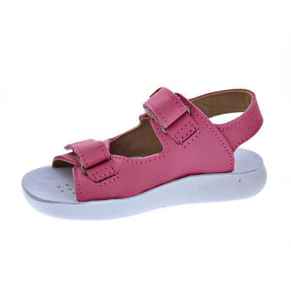 Sandalias Geox zapatos Niña modelo Sandal Lightfloppy Rosa Velcro