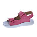 Sandalias Geox zapatos Niña modelo Sandal Lightfloppy Rosa Velcro