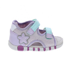 Sandalias Geox zapatos Niña modelo Sandal Iupidoo Violeta Velcro