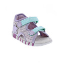 Sandalias Geox zapatos Niña modelo Sandal Iupidoo Violeta Velcro