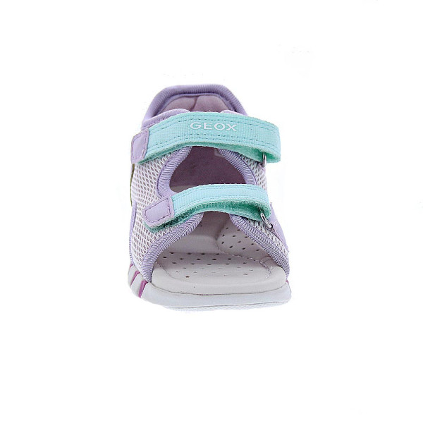 Sandalias Geox zapatos Niña modelo Sandal Iupidoo Violeta Velcro
