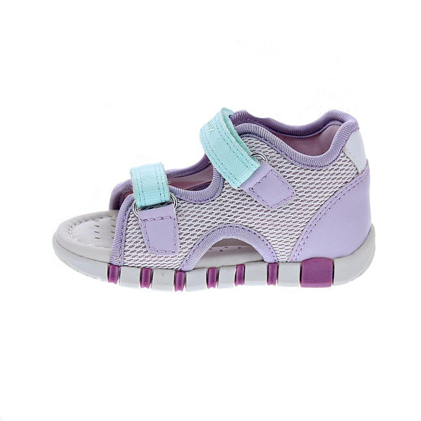 Sandalias Geox zapatos Niña modelo Sandal Iupidoo Violeta Velcro