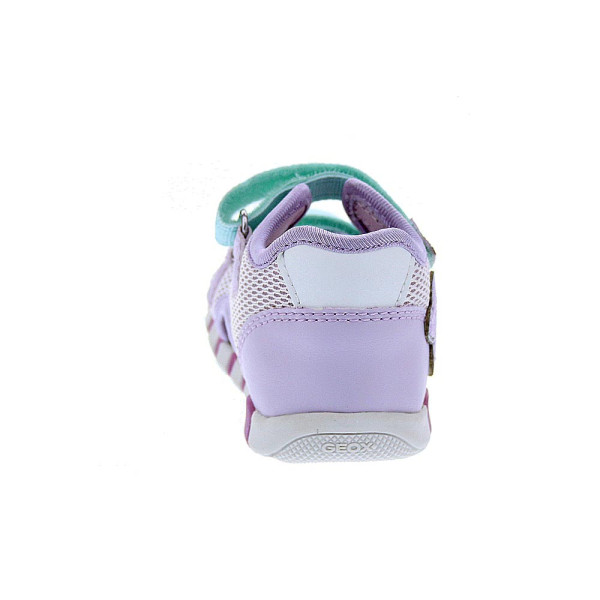 Sandalias Geox zapatos Niña modelo Sandal Iupidoo Violeta Velcro