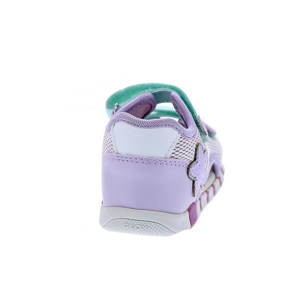 Sandalias Geox zapatos Niña modelo Sandal Iupidoo Violeta Velcro