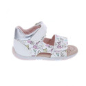 Sandalias Geox zapatos Niña modelo Sandal Tapuz Blanco Velcro