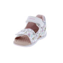 Sandalias Geox zapatos Niña modelo Sandal Tapuz Blanco Velcro