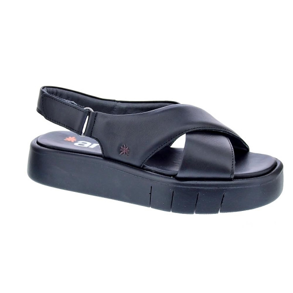 Sandalias Art Company zapatos Mujer modelo Malaga Negro Velcro