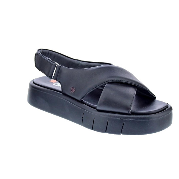 Sandalias Art Company zapatos Mujer modelo Malaga Negro Velcro